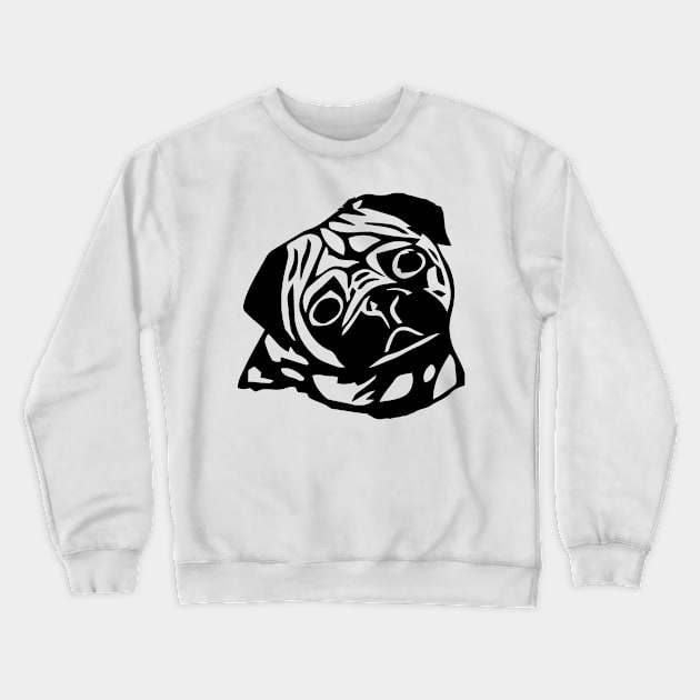 Pugs Crewneck Sweatshirt by Mariteas